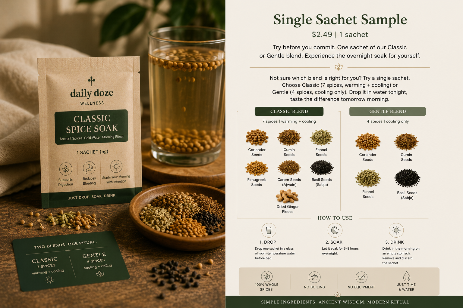 Daily Doze Single Sachet Sample
